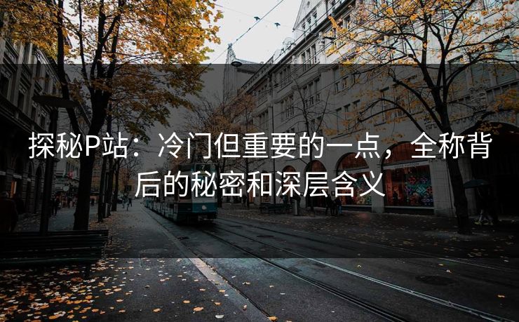 探秘P站:冷门但重要的一点,全称背后的秘密和深层含义-第1张图片-p站短视频 - p站助手精选网 探秘P站:冷门但重要的一点,全称背后的秘密和深层含义-第1张图片-p站短视频 - p站助手精选网